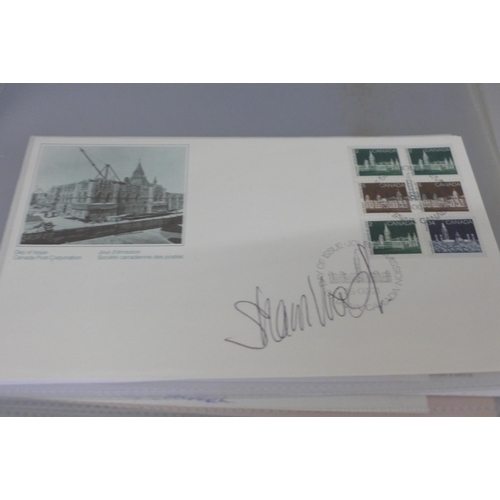 622 - Stamps; six signed mountaineering covers