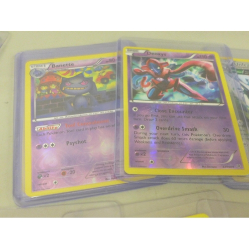 633 - 23 vintage Holographic Pokémon cards from Ancient Origins, XY Roaring Skies and XY Breakthrough, all... 