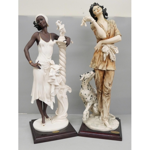 818 - Two Giuseppe Armani figures - Marina limited edition 2746-5000 and Mahogany, boxed