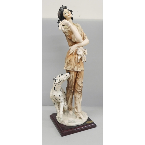 818 - Two Giuseppe Armani figures - Marina limited edition 2746-5000 and Mahogany, boxed