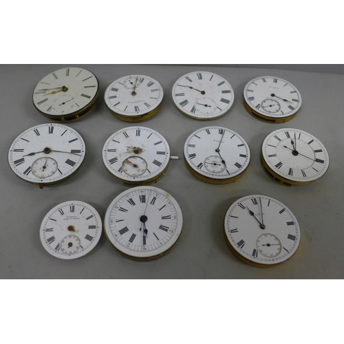 651 - Pocket watch movements