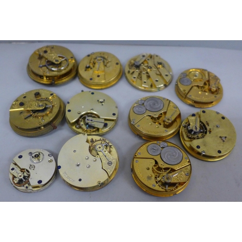 651 - Pocket watch movements