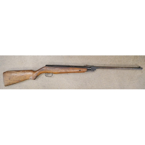 838 - A Webley Falcon .177 air rifle