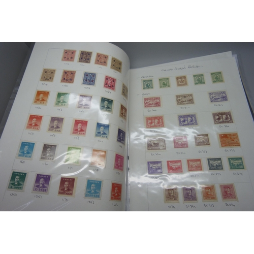 845 - Stamps; China stamps, coiled dragons to early 1960s