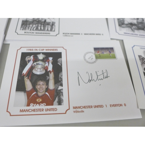 667 - Commemorative covers, lot of 30 modern covers depicting various FA Cup Finals, Europe Cup Finals, Tr... 