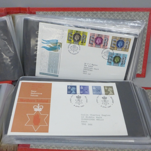 674 - Two albums of stamp first day covers