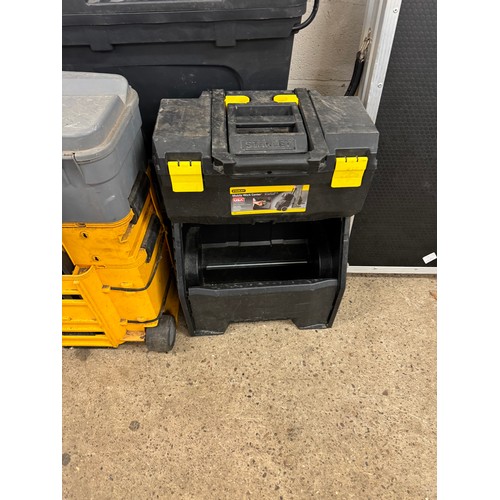 5179 - A selection of tool boxes including a Wickes 24” heavy duty tool box, a Stanley Mobile Tool Centre, ... 