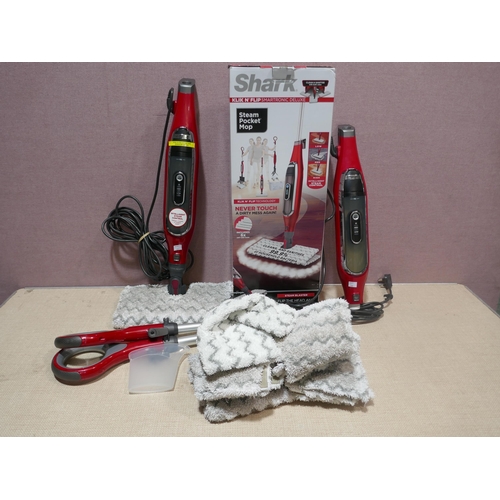 6125 - 2x Shark Steam Mop - S6003Ukco , Original RRP £99.99 + Vat (338-423) *This lot is subject to Vat