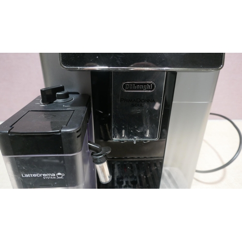 6129 - Delonghi Primadonna Soul Bean To Cup Coffee Machine - Ecam610.55.Sb    , Original RRP £799.99 + Vat ... 