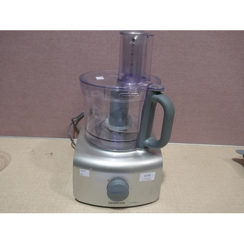 6143 - Kenwood Food Processor - Fdp645Si, Original RRP £124.91 + Vat (338-139) *This lot is subject to Vat