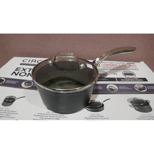 6147 - The Rock Matt Black  Cookware ( Used) , Original RRP £108.99 + Vat (338-71) *This lot is subject to ... 