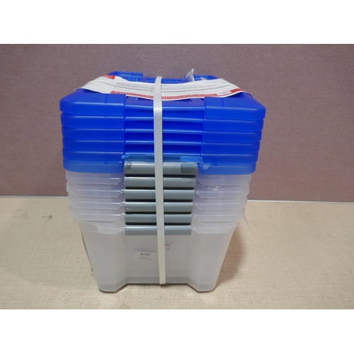 6153 - Iris 15L Storage Boxes - Damaged (338-68) *This lot is subject to Vat