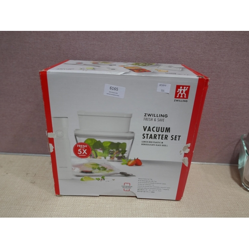 6165 - Zwilling Vacuum Storage  Set (338-104) *This lot is subject to Vat