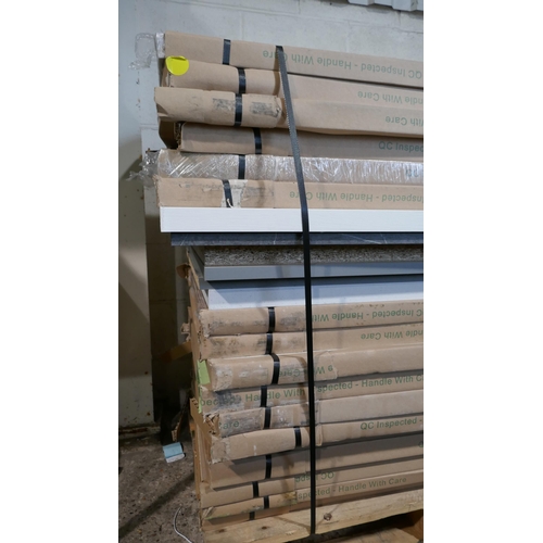 6025 - Quantity of worktop, mixed sizes and styles (464-134-156) *This lot is subject to Vat