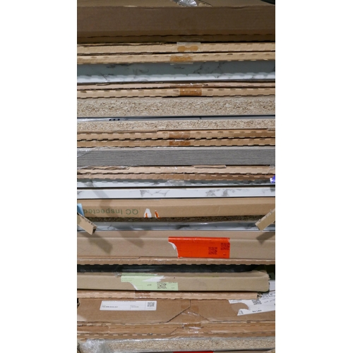 6027 - Quantity of worktop, mixed sizes and styles (464-178-194) *This lot is subject to Vat