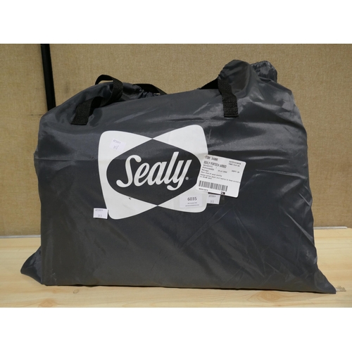 6035 - Sealy Fortech Airbed with Built In Pump  (338-313) *This lot is subject to Vat