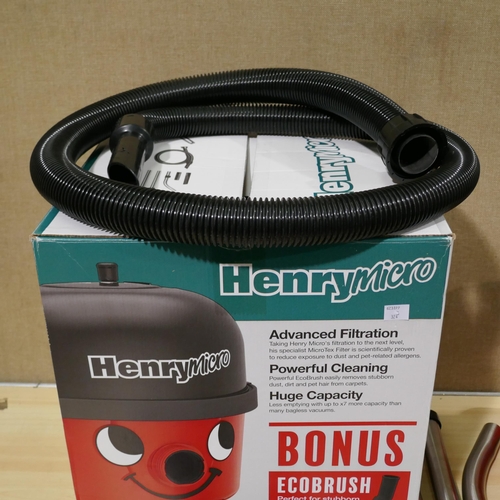 6041 - Henry Micro Hi-Flo Vacuum Cleaner - 900671/Hvr200M , Original RRP £139.99 + Vat (338-324) *This lot ... 