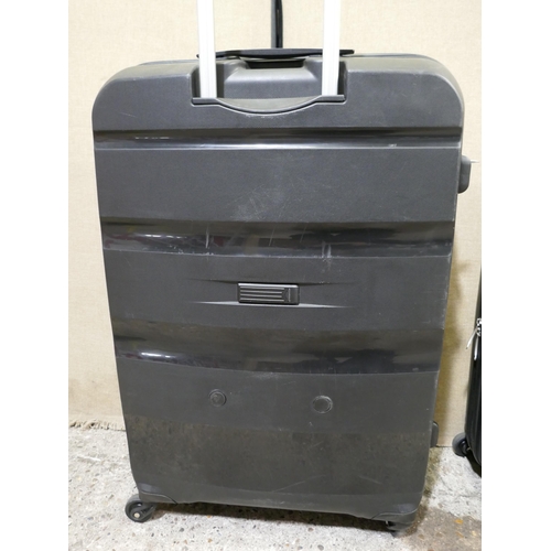 6245 - American Tourister Bon Air 3 piece Black Suitcases, Original RRP £133.33 + Vat (338-264) *This lot i... 