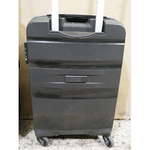 6245 - American Tourister Bon Air 3 piece Black Suitcases, Original RRP £133.33 + Vat (338-264) *This lot i... 