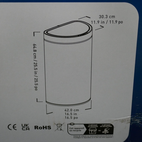 6250 - 47L Eko Semi Round  Bin  (338-64) *This lot is subject to Vat