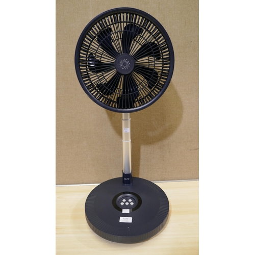 6270 - Nsa Folding Stand Fan Fan - No Remote(338-247) *This lot is subject to Vat