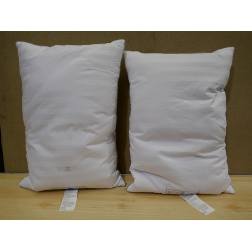 6271 - Hotel Grand Down Roll jumbo Pillows  (338-248) *This lot is subject to Vat