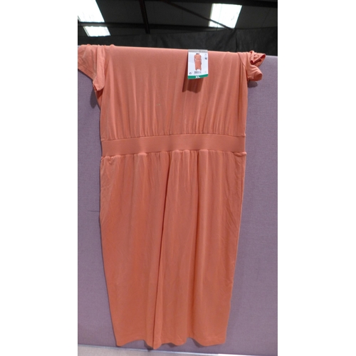 6236 - A quantity of Mondetta dresses with elasticated waist in orange, various sizes (L337) *This lot is s... 