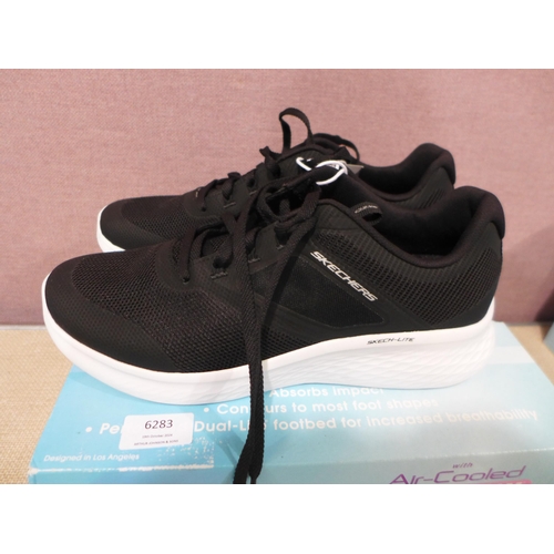 6283 - Skechers Lite Pro trainers, black/white, size UK 8 (L337)  *This lot is subject to VAT