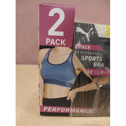 6286 - Puma Performance sports bra in boxes x 24 various sizes and colours (L337)  *This lot is subject to ... 