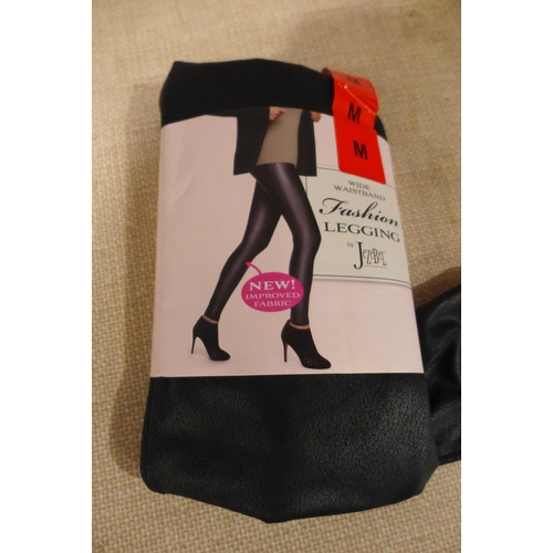 6290 - A quantity of Jezebel faux leather leggings, various sizes (L337)  *This lot is subject to VAT