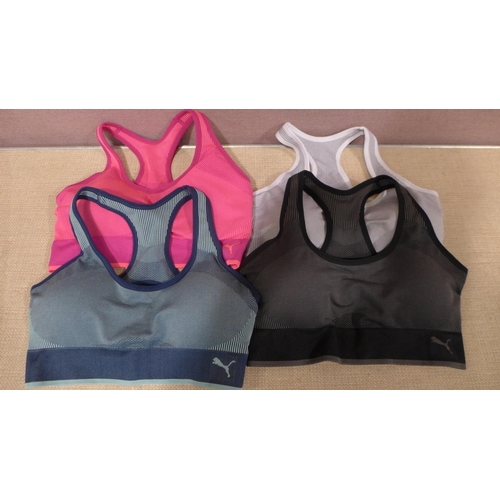 6291 - A quantity of Puma sports bras, various colours and sizes (L337)  *This lot is subject to VAT