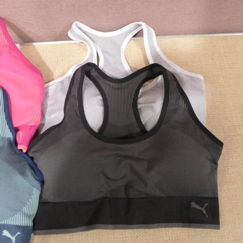 6291 - A quantity of Puma sports bras, various colours and sizes (L337)  *This lot is subject to VAT