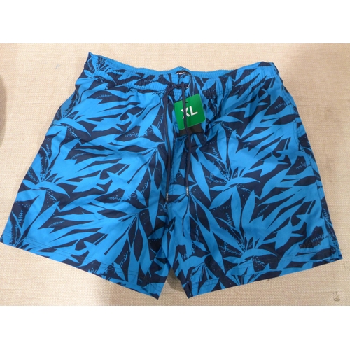 6302 - DKNY mens swimming shorts, x 11 in blue, various sizes (L337)  *This lot is subject to VAT