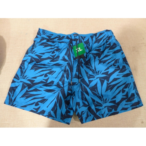 6303 - DKNY mens swimming shorts, x 11 in blue, various sizes (L337)  *This lot is subject to VAT