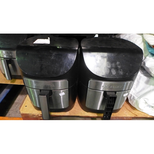 6323 - Nine Gourmia 7Qt Air Fryers  - All Sold As Scrap (338-151,152,153,154,155,156,157,158,159) *This lot... 