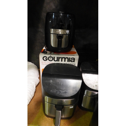 6323 - Nine Gourmia 7Qt Air Fryers  - All Sold As Scrap (338-151,152,153,154,155,156,157,158,159) *This lot... 