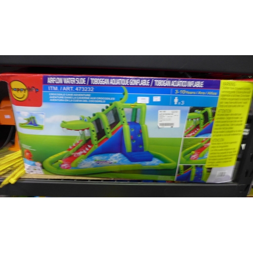 6341 - Happy Hop Crocodile Cave Adventure Waterslide, Original RRP £329.99 + Vat (338-296) *This lot is sub... 