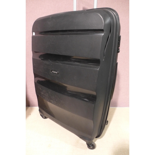 6169 - American Tourister Bon Air 3 piece black suitcases, Original RRP £133.33 + Vat (338-91) *This lot is... 