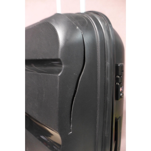 6169 - American Tourister Bon Air 3 piece black suitcases, Original RRP £133.33 + Vat (338-91) *This lot is... 