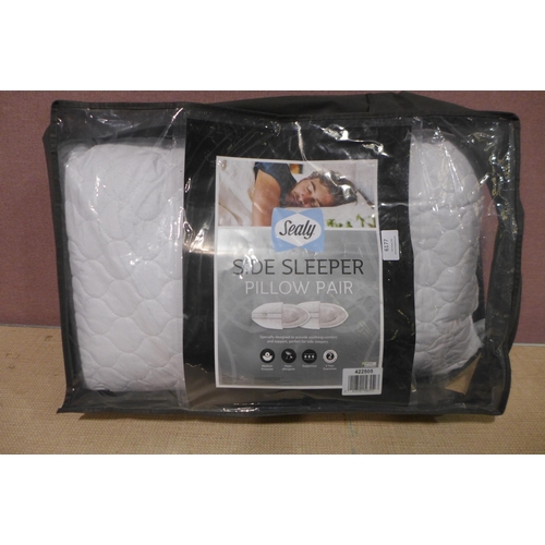 6177 - Sealy Side Sleeper Pillow  (338-271) *This lot is subject to Vat