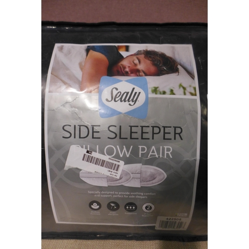 6178 - Sealy Side Sleeper 2 Pack pillows  (338-272) *This lot is subject to Vat