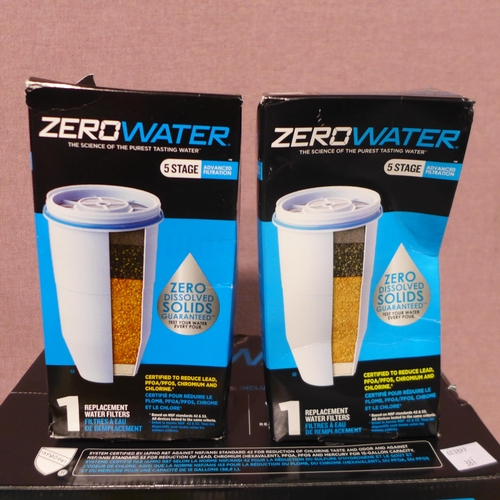 6182 - Zerowater 2.8L Water Jug With Filters               And Tritan Water Bottle 2 Pack 30Oz (338-381) *T... 