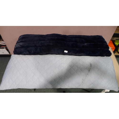 6186 - Cooling Body Pillow And An Abella Body Pillow 
 (338-276,389) *This lot is subject to Vat