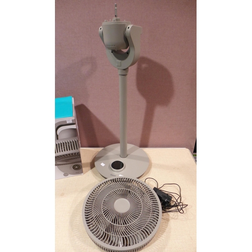 6196 - Duux Smart Pedestal Fan With Remote, Original RRP £99.99 + Vat (338-342) *This lot is subject to Vat