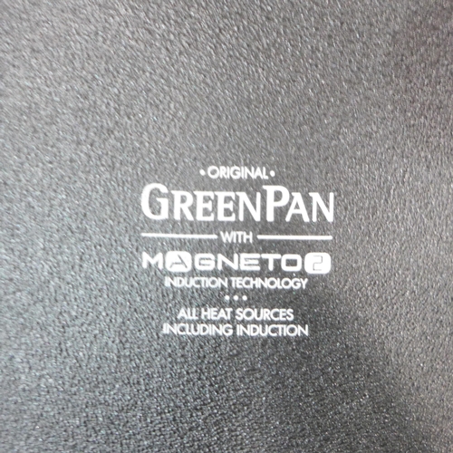 6203 - 3 x Mixed Greenpan Fry Pans (338-387,388) *This lot is subject to Vat