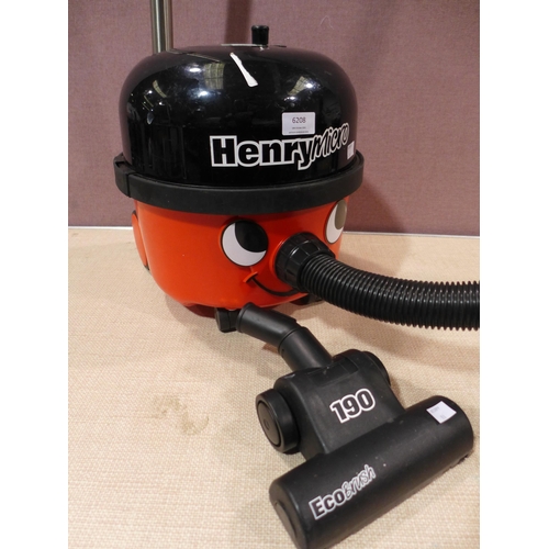 6208 - Henry Micro Hi-Flo Vacuum cleaner - model - 900671/Hvr200M, Original RRP £139.99 + Vat (338-53) *Thi... 