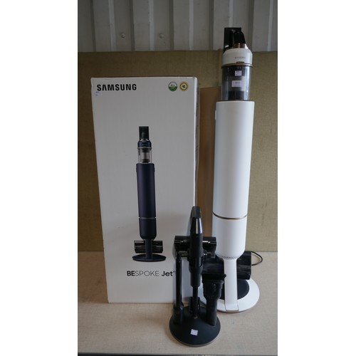 6012 - Samsung Bespoke Stick Vacuum Cleaner with box, power lead, caddy and accessories ( No Battery),  Ori... 