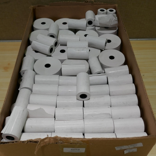 6059 - Qty Of Thermal Chip & Pin Rolls And Thermal Till Rolls (80X74X12.7mm) (57 X 30 X12.7m)(338-37,38,39,... 