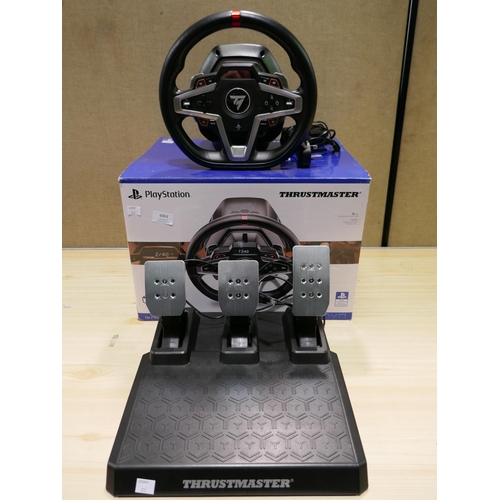 6063 - PlayStation T-248 Thrustmaster Racing Wheel, Original RRP £199.99 + Vat (338-273) *This lot is subje... 