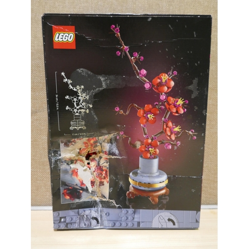 6075 - Lego Icons Plum Blossom  Flower - Model 10369        (338-422) *This lot is subject to Vat